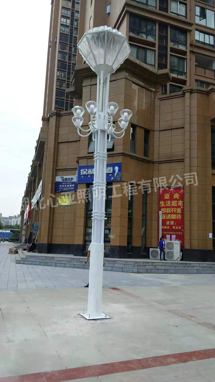 宜昌山水國際小區景觀燈照明項目