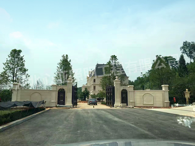 湖北稻花香集團蔡府莊園別墅側門